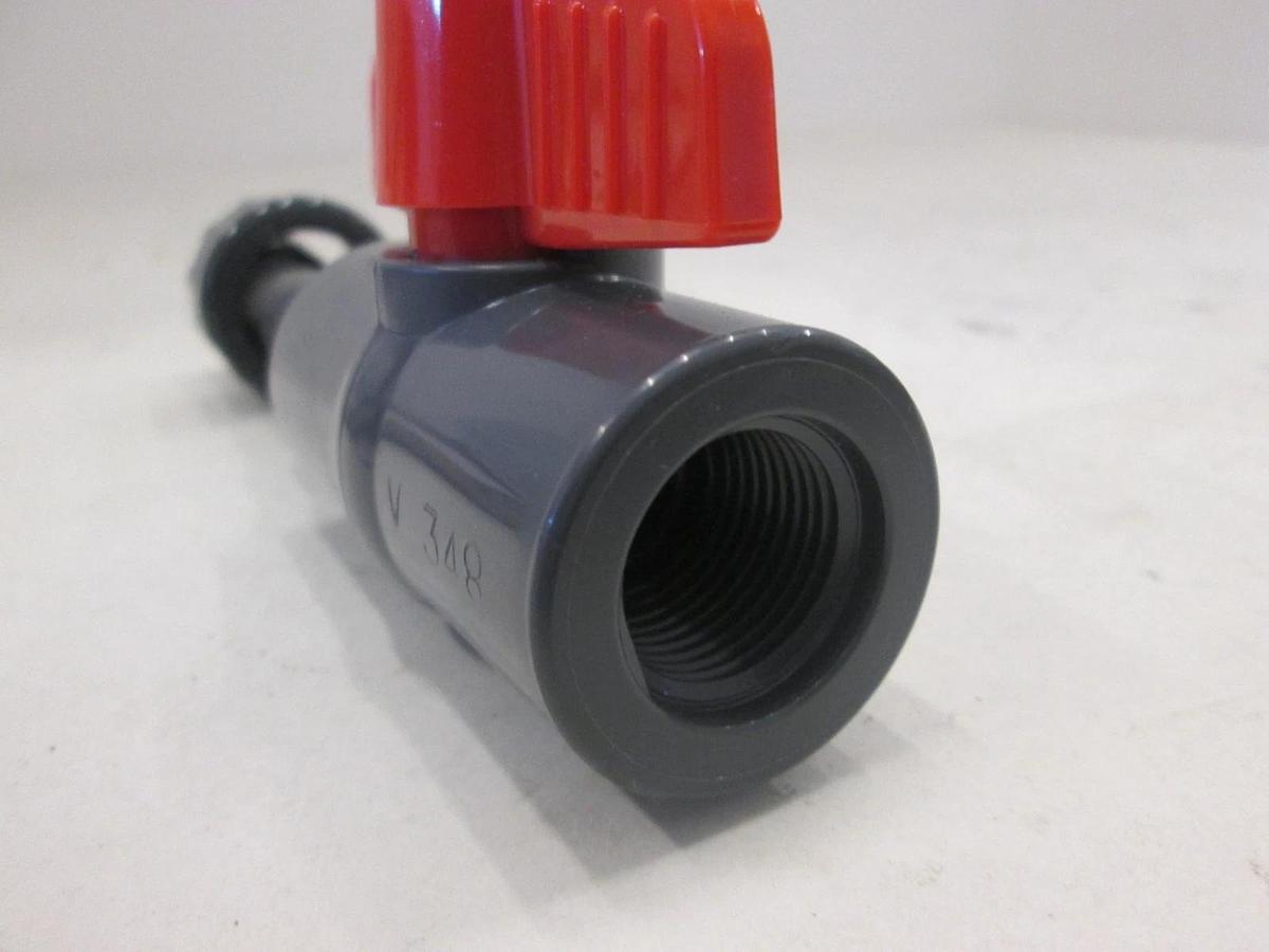 Used George Fischer, Type 348, 2 Way Ball Valve, Used