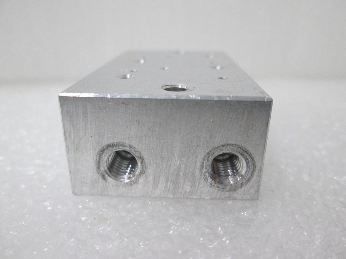Used SMC, K01-021, 2 Position Manifold Block for Valve, New