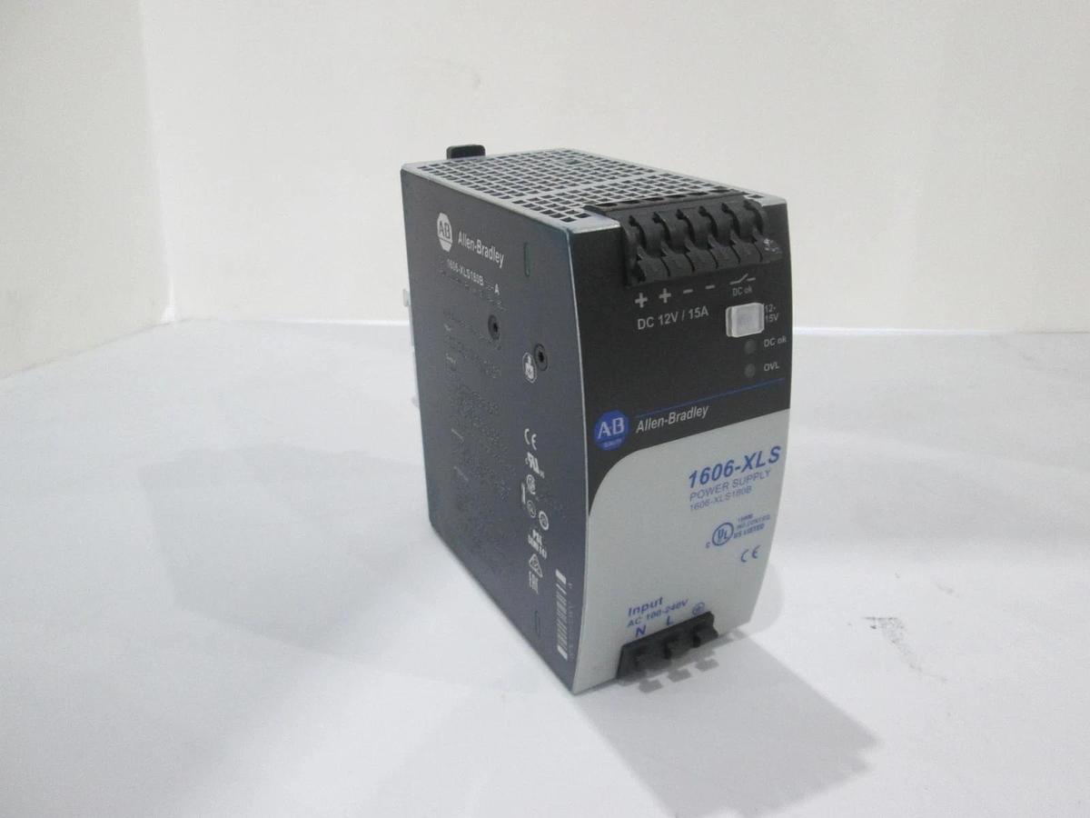 Allen-Bradley, 1606-XLS180B, Power Supply, 12V, 15A, 1-Phase, 180W, New