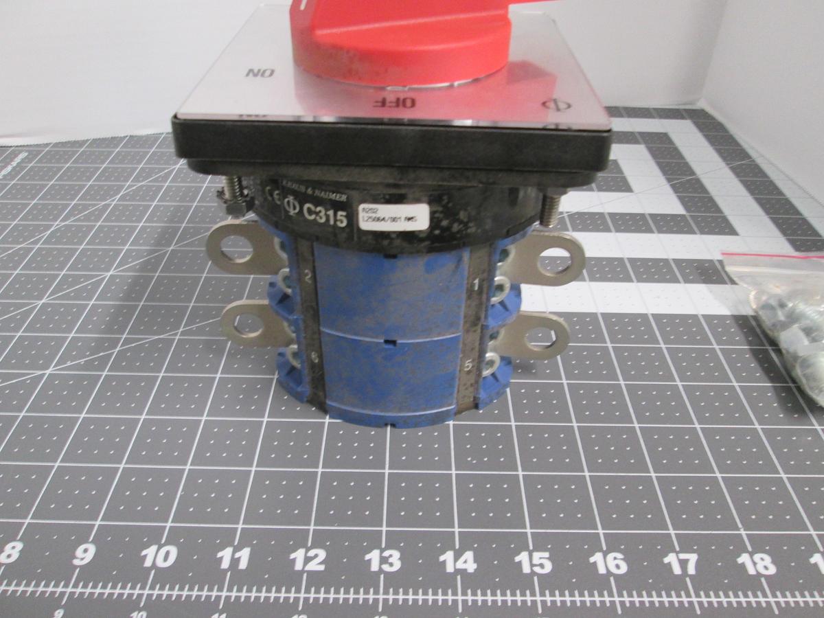 Used Kraus & Naimer, C315, Rotary Cam Switch 315A 690V Industrial Motor Control