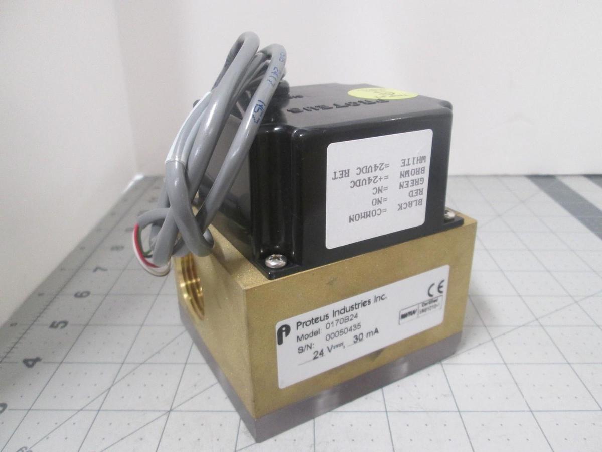 Proteus Industries Inc., 0170B24, 100 Series Flow Switch w/ Manual, New