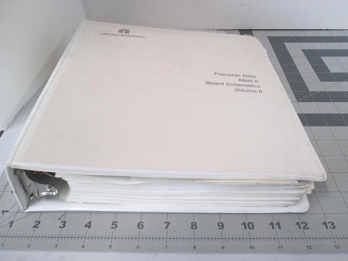 Used Applied Materials, Precision 5000 Mark 2, Board Schematics Volume 2, Used