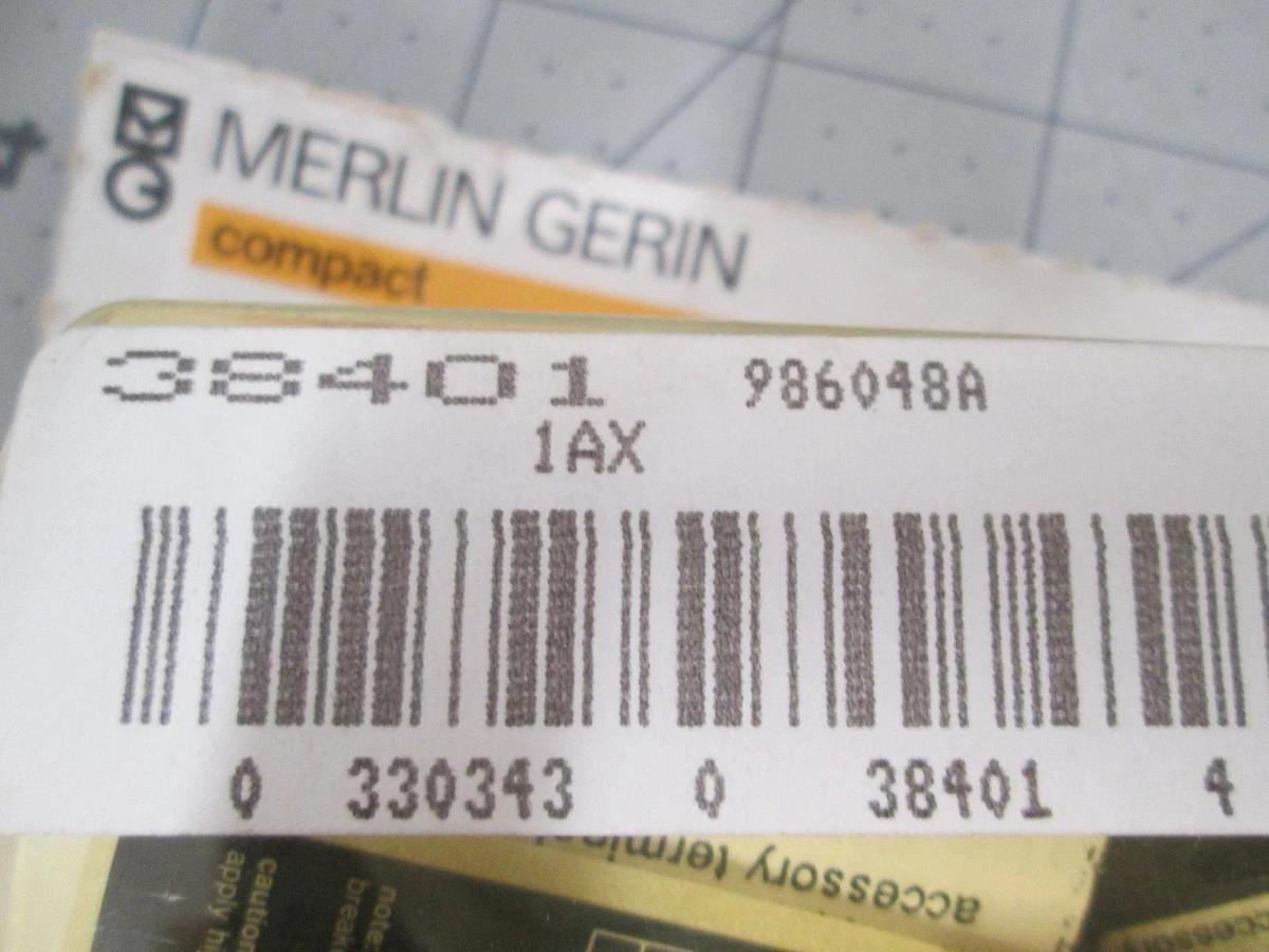 Merlin Gerin, 38401, Auxiliary Switch for Circuit Breaker, New