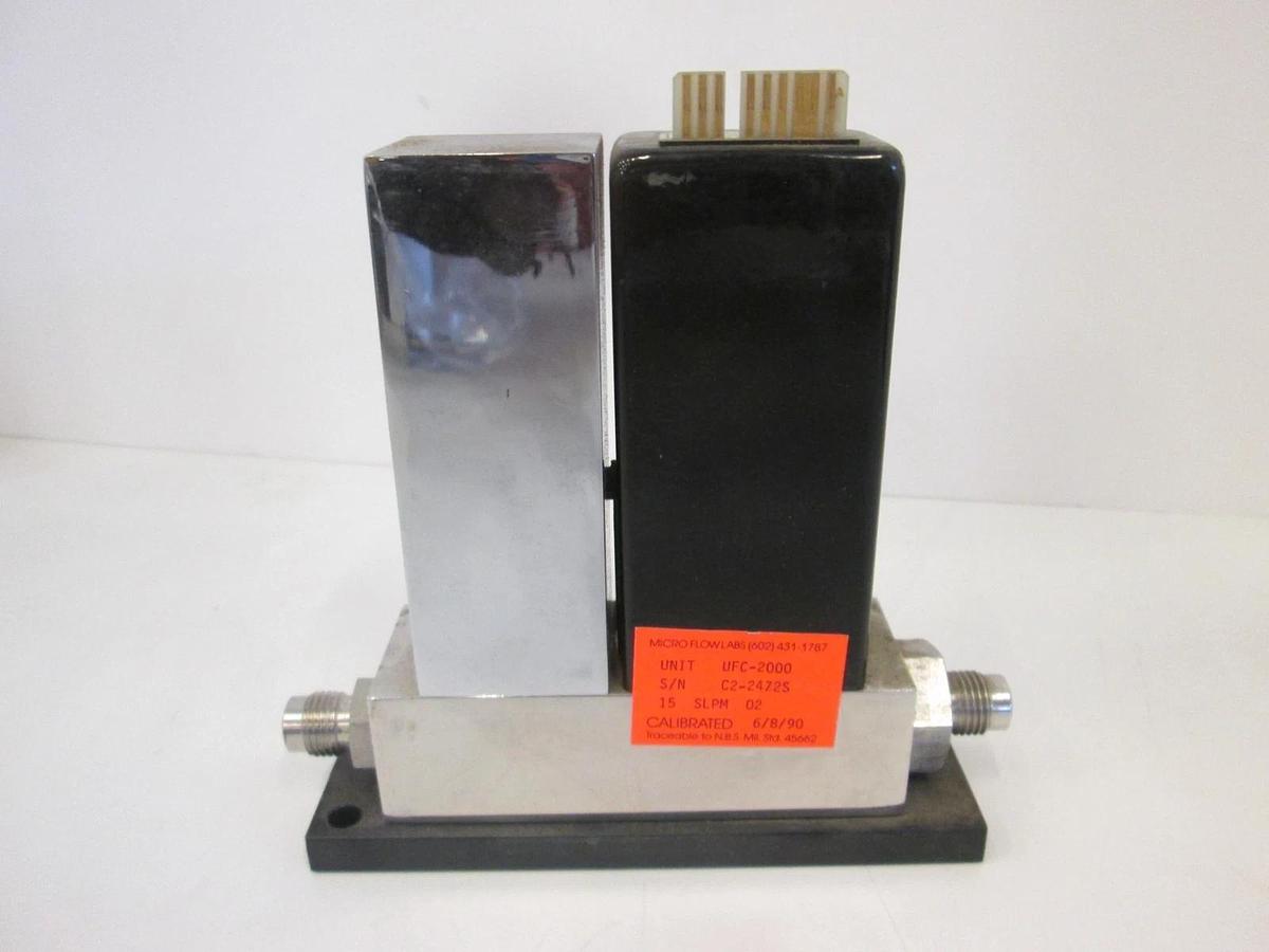 Used Unit Instruments, UFC-2000, Mass Flow Controller, 15 SLM, 02, Used