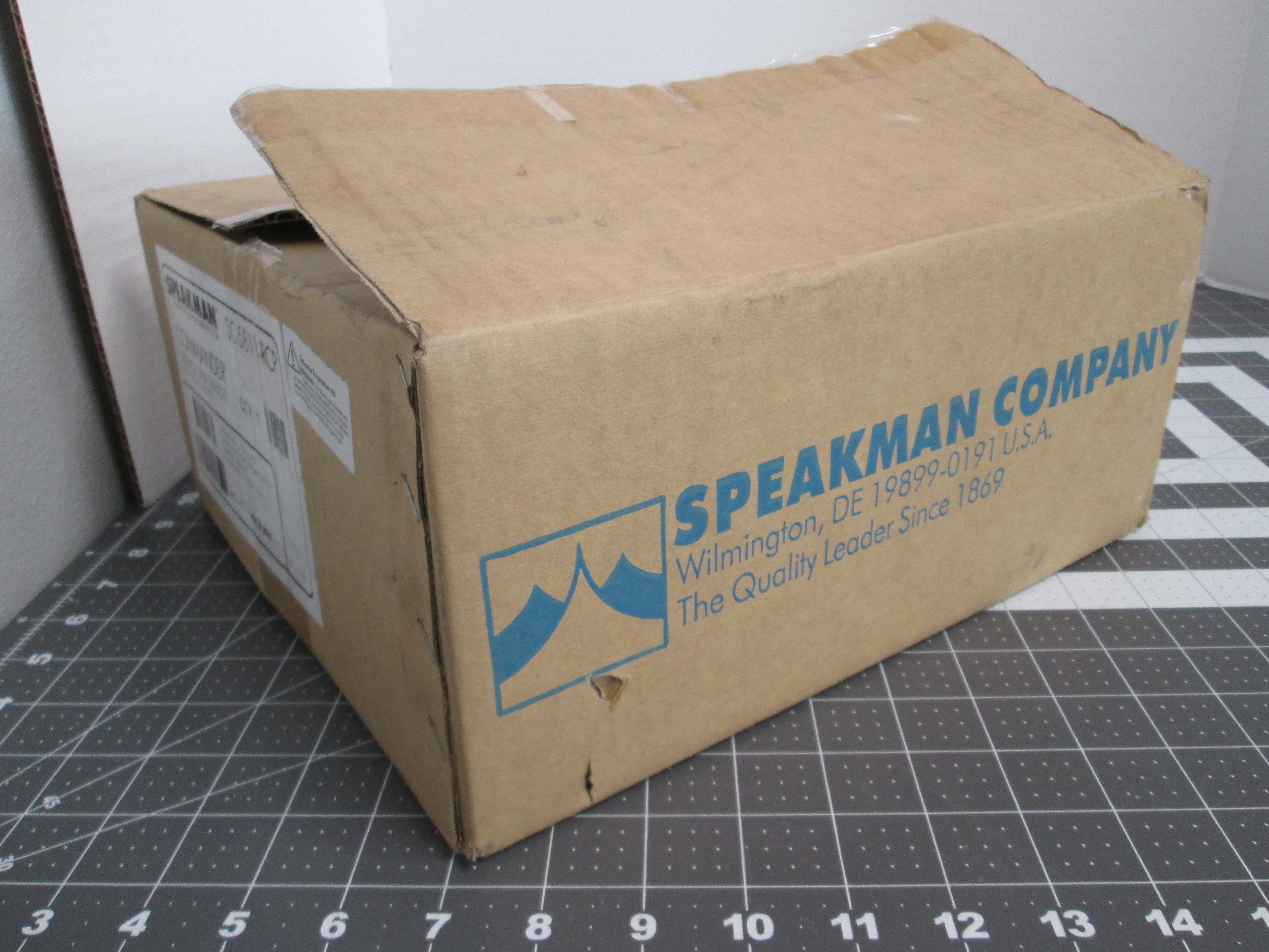 Used Speakman Commander, SC-5811-RCP, Service Sink Faucet Rough Chrome Cross Handles 