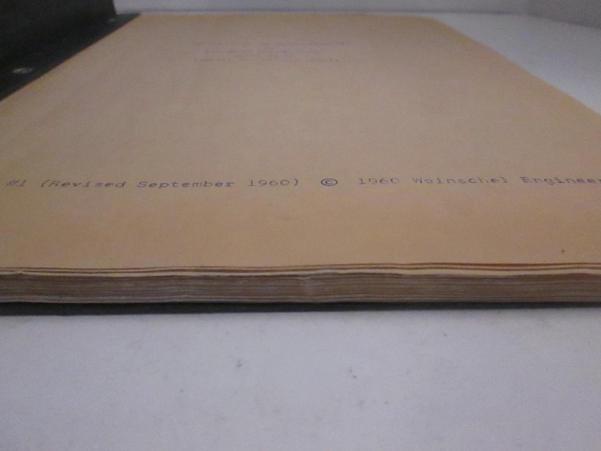 Used Weinschel Bolometer PreAmplifier Model BA-1C Parts Breakdown Instructions, Used