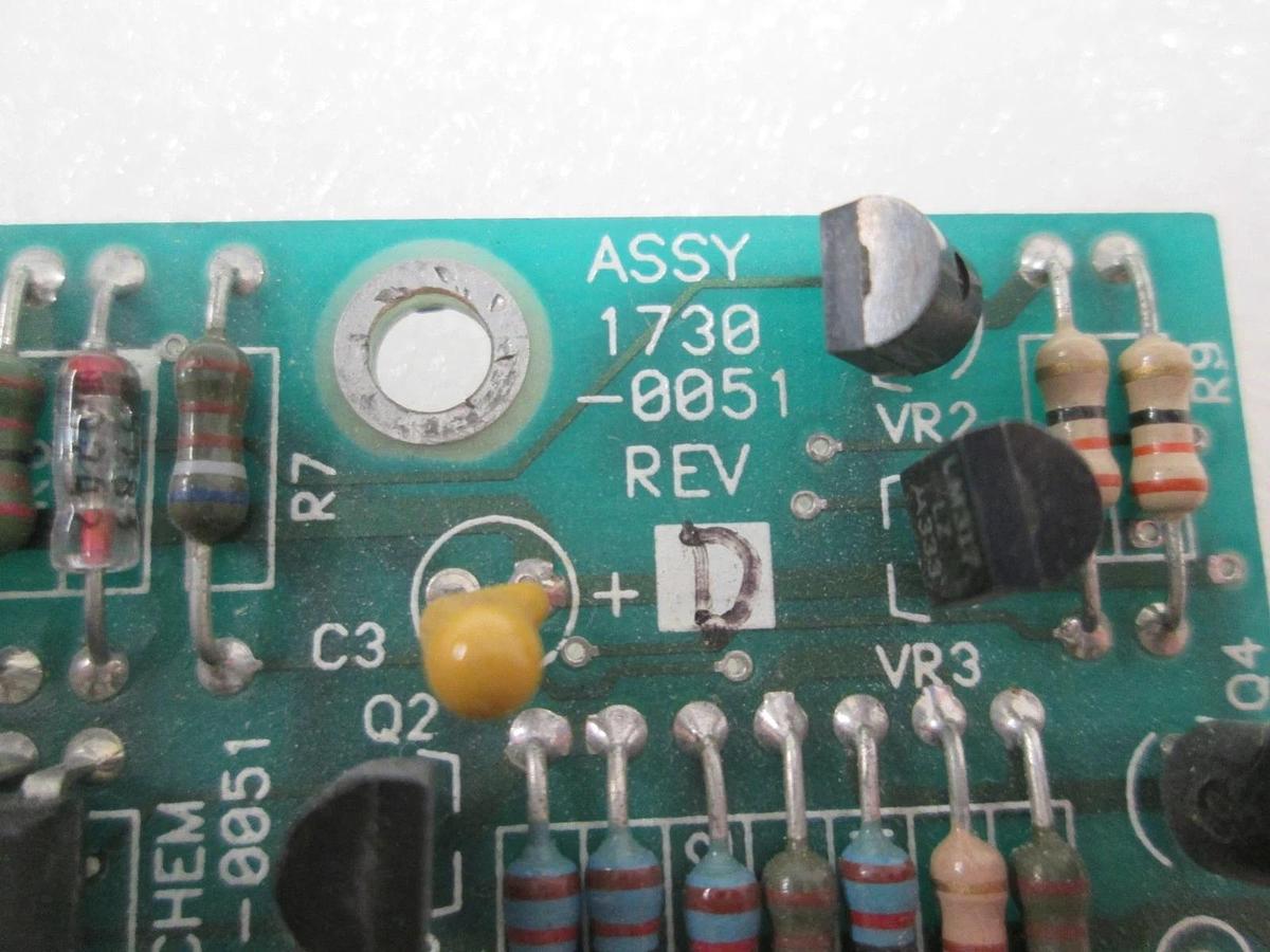Used Air Products PCB Assy, 1730-0051, level sense board, Used trans-lc diffusion