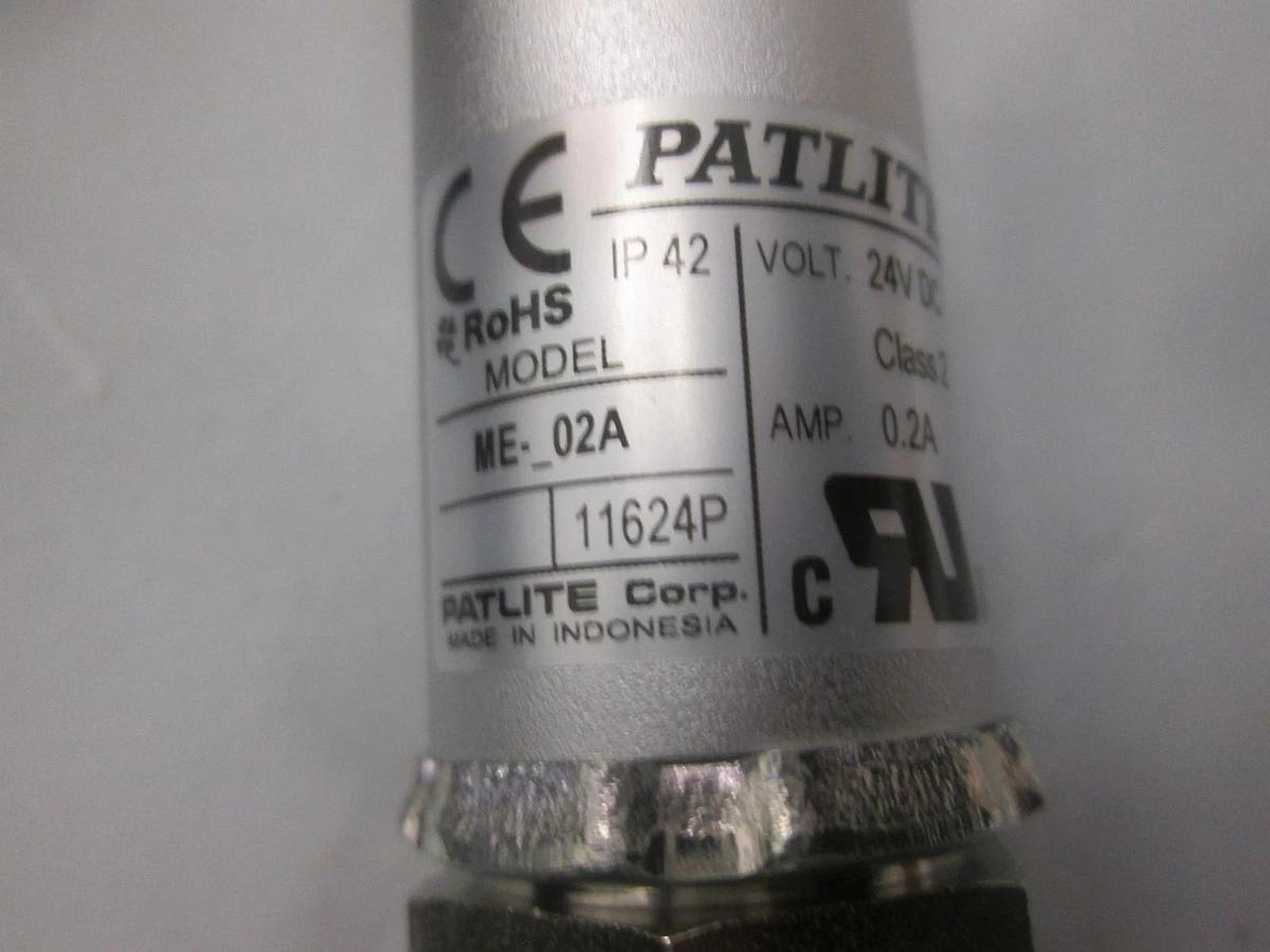 Patlite, ME-102A, Signal Light Tower, Green Light, New