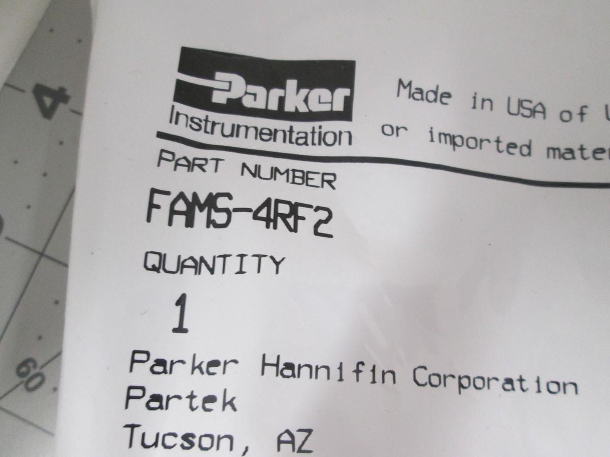 Parker, FAMS-4RF2, Redi-Flare Adapter Fitting, 1/4" Tube, 1/8" MNPT, New, Lotof3