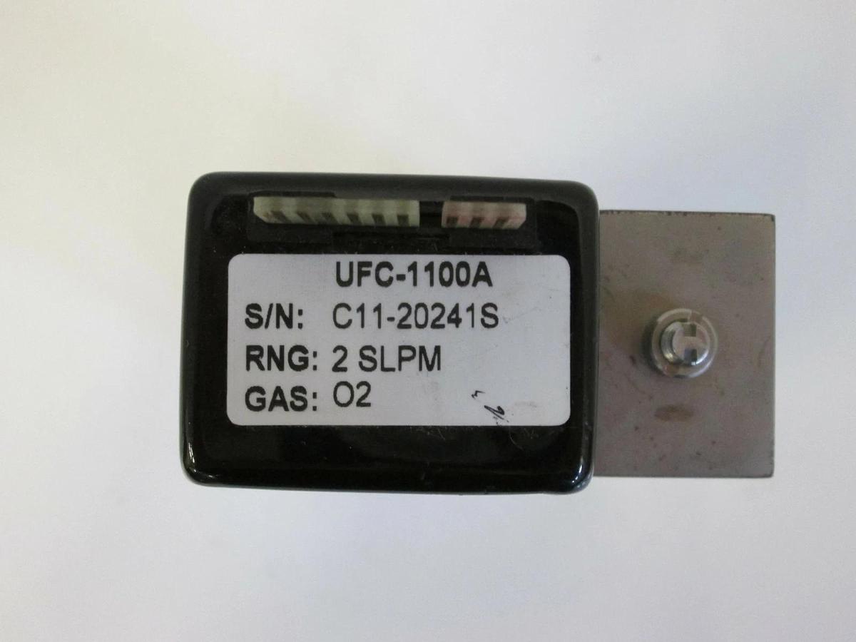 Used Unit UFC-1100A Mass Flow Controller MFC, O2, 2 SLPM, 1/4" Male