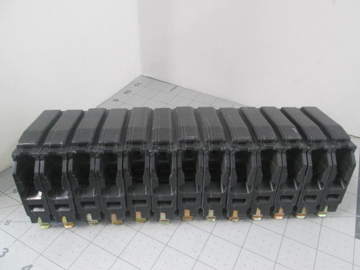 Square D, 1 Pole, Circuit Breaker, 50/60Hz, Used, Lot of 13