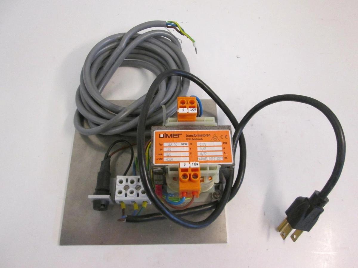 Used Ulmer Transformatoren 71101 Schonaich Tuek 50, 50/60 HZ Assy