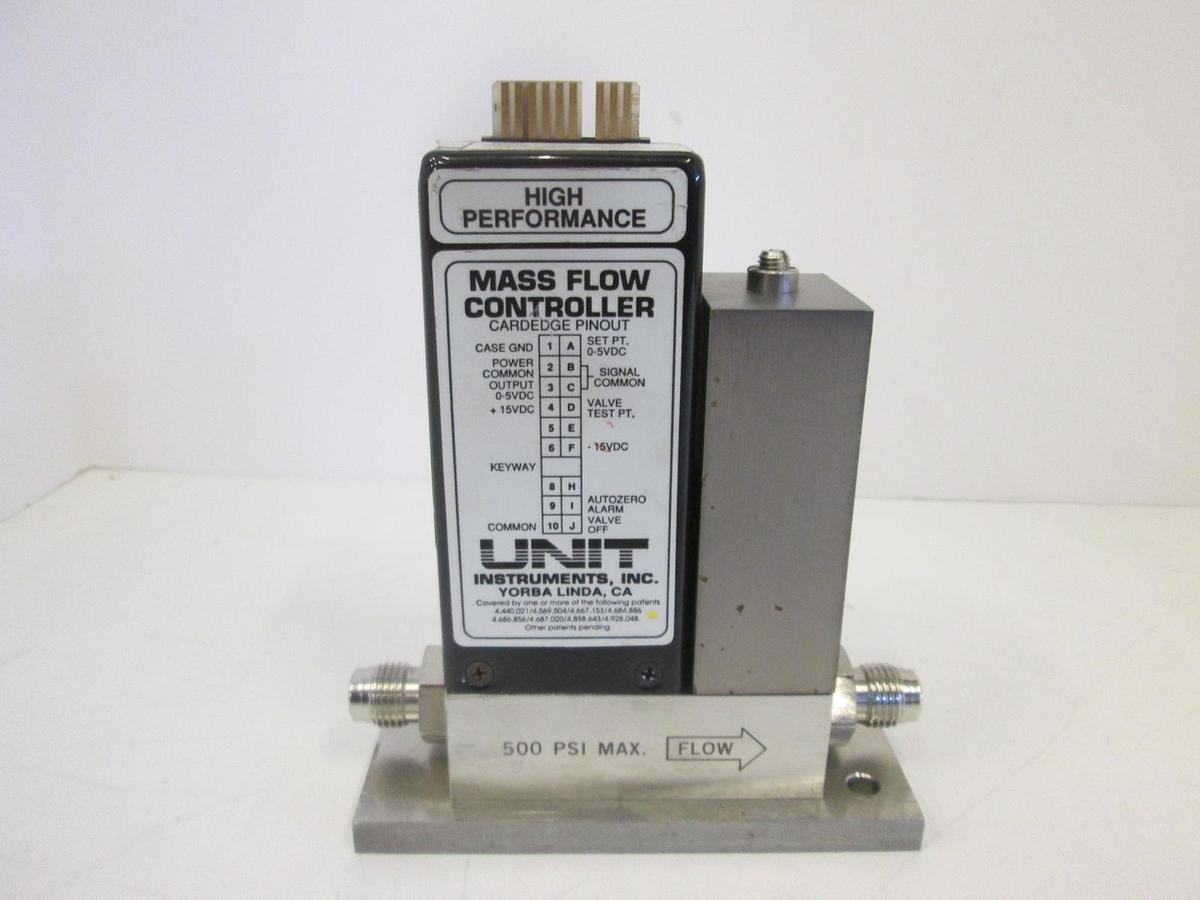 Used Unit Instruments, UFC-1100A, Mass Flow Controller, 150 SCCM, SIH4, Used