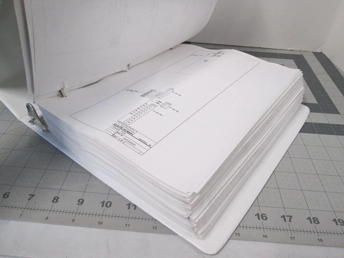 Used Semitool, Electrical, Mechanical Drawings, 108446,-7,-8, Volume 3 Part 2, Used