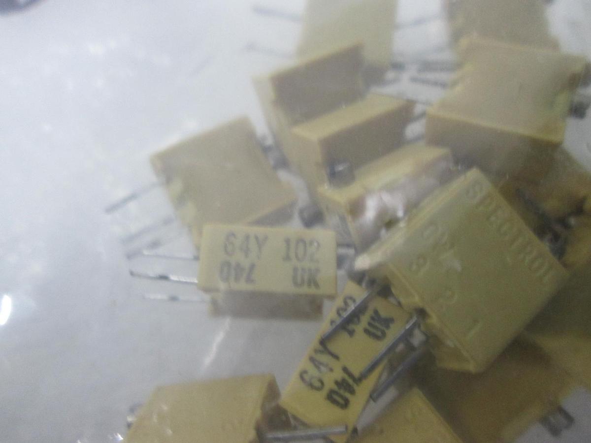 Spectrol, 64Y 102, 740 UK, Trimmer Resistor, New, Lot of 20