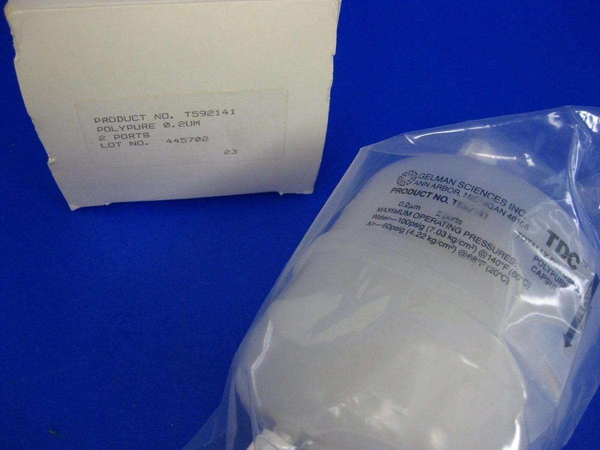 Gelman Sciences T592141 Polypure TDC Disposable Filter Capsule, New in Box