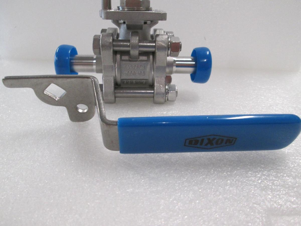 Dixon, 1/2"-CF8M, 1000 WOG, Gate Valve, New