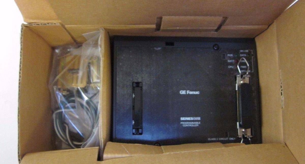 Used GE Fanuc SeriesOne Programmable Controller IC610CCM105 Rev C or D, New in Box