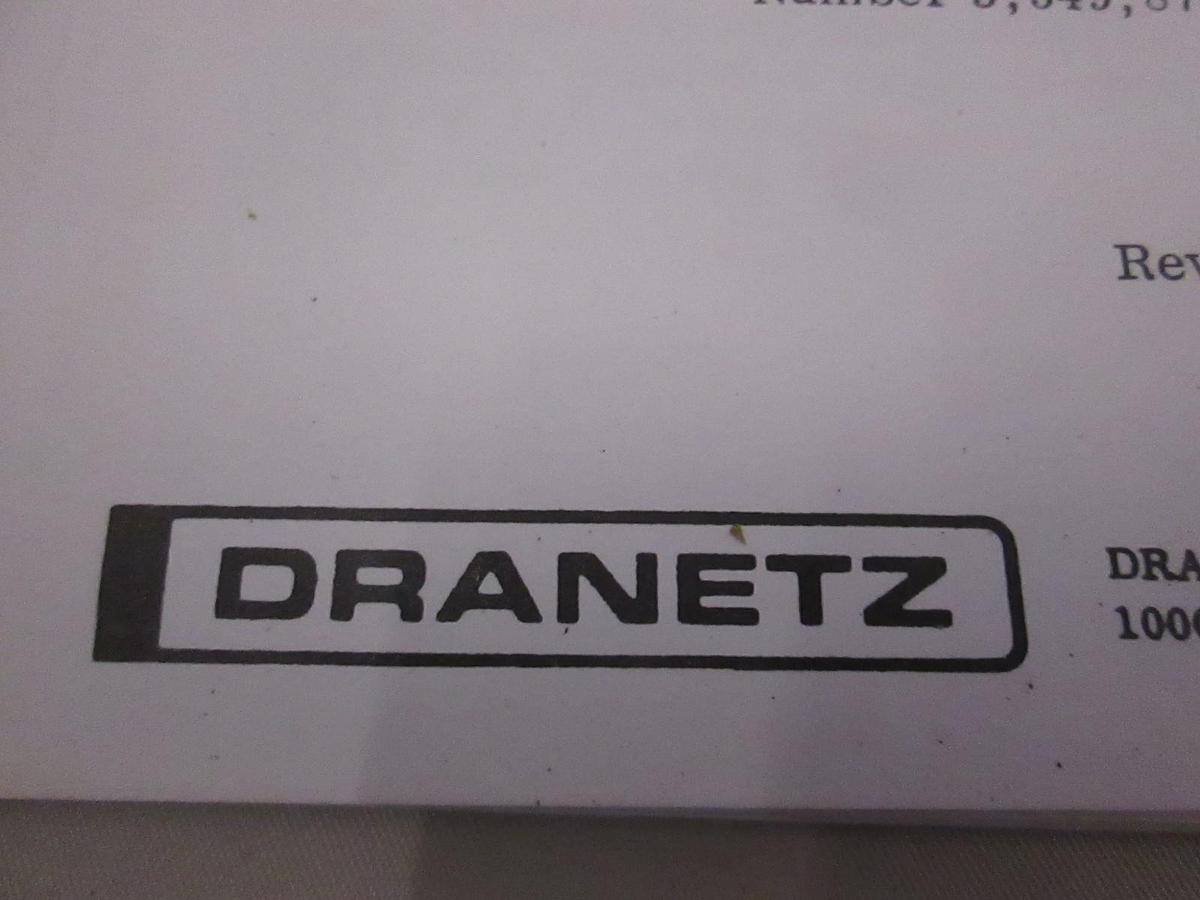 Used Dranetz TM-102700 Volume 1 Power-LineDisturbance Analyzer Operators Manual, Used