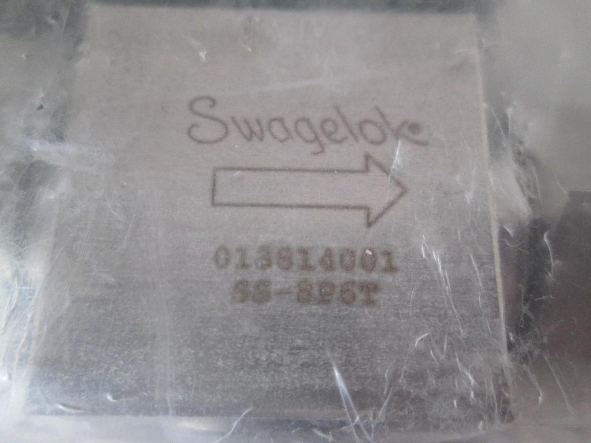 Swagelok, SS-8P6T, 1/2" Manual Valve, New