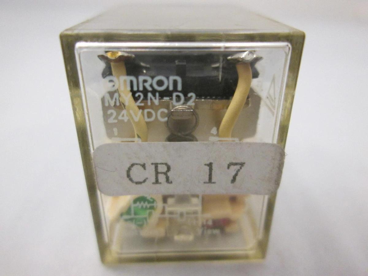 Used Omron, MY2N-D2, Relay, 24VDC, Used