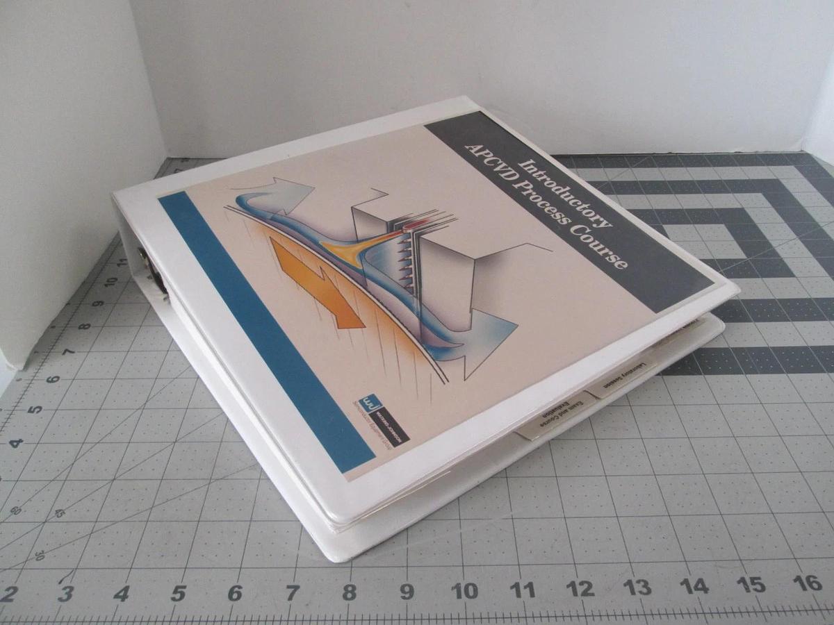 Used Watkins Johnson, Introductory APCVD Process Course Student Guide, Used