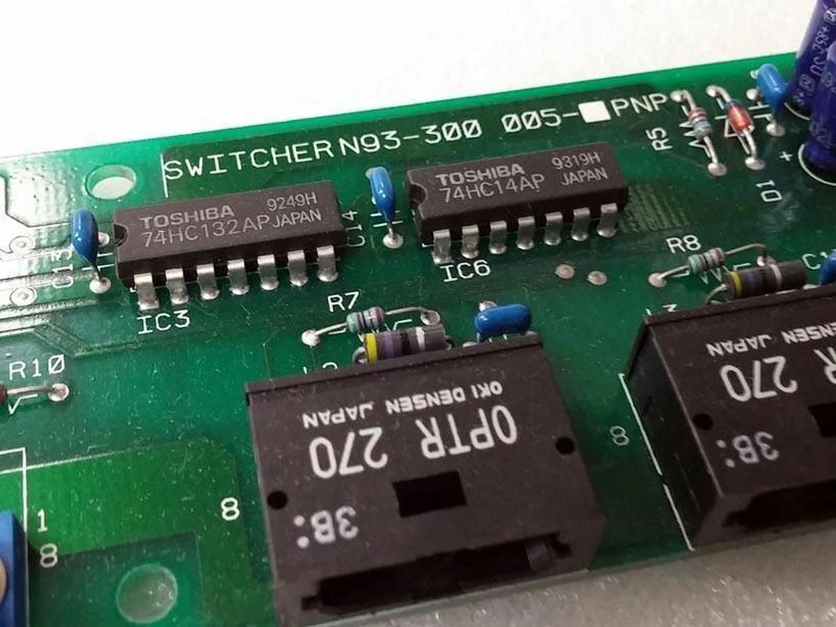 Used TEL Tokyo Electron Switcher N93-300 Optical Interface PCB for TS-4000Z Ctrl Unit