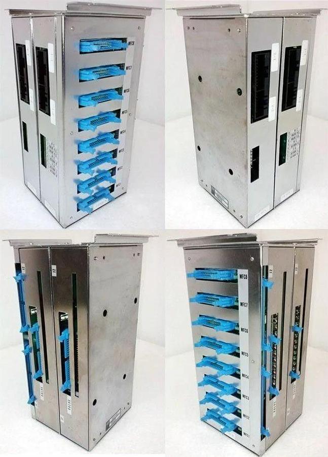 Used TEL Tokyo Electron Gas Box Interconnect Box 2, Solenoid/MFC, Used