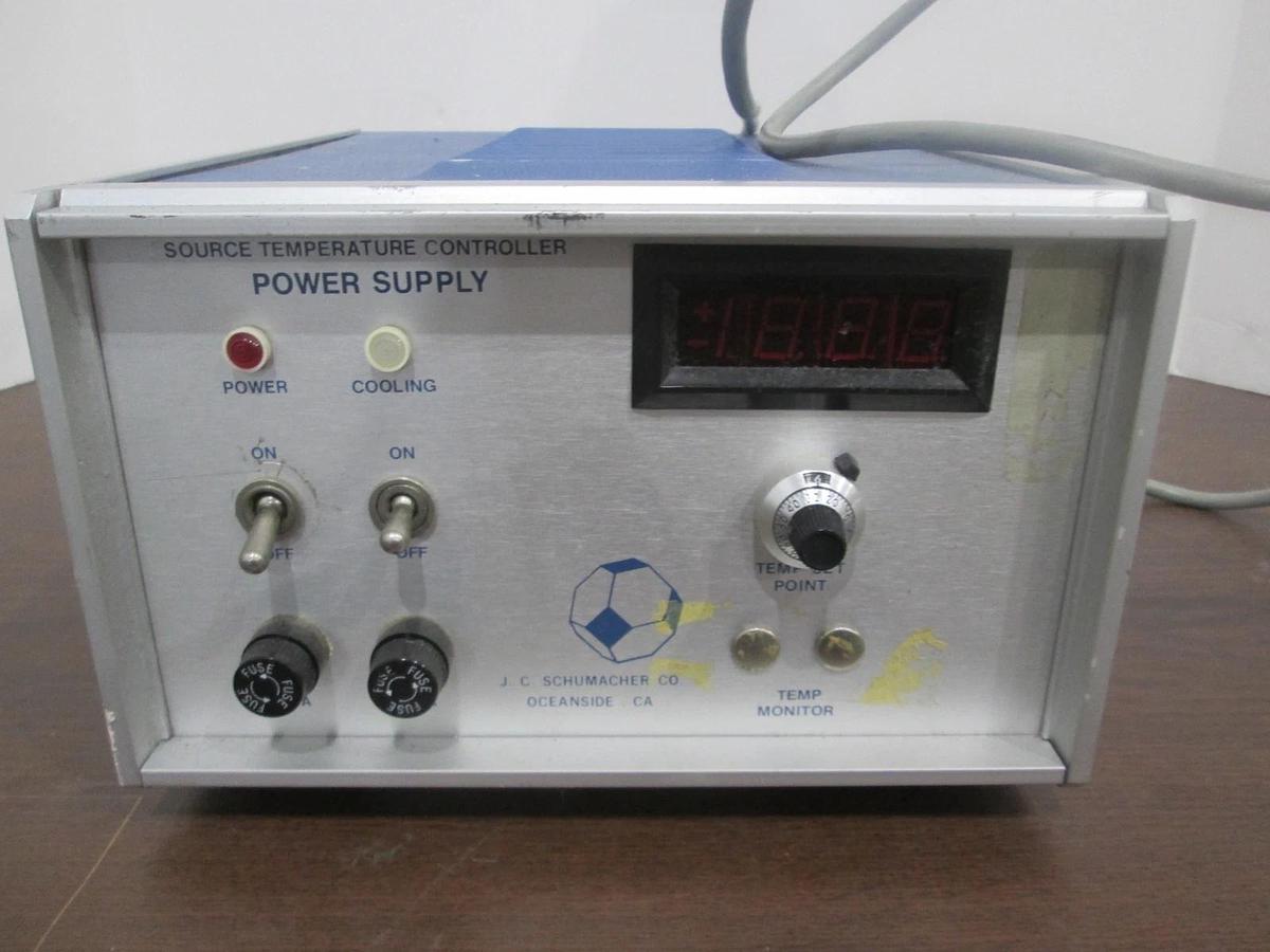 Used Schumacher, Source Temperature Controller Power Supply, Model 3A, For Parts