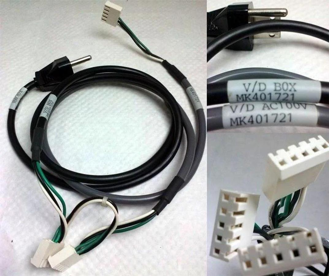 Used TEL Tokyo Electron MK401721 Power Box Cable Harness, Used