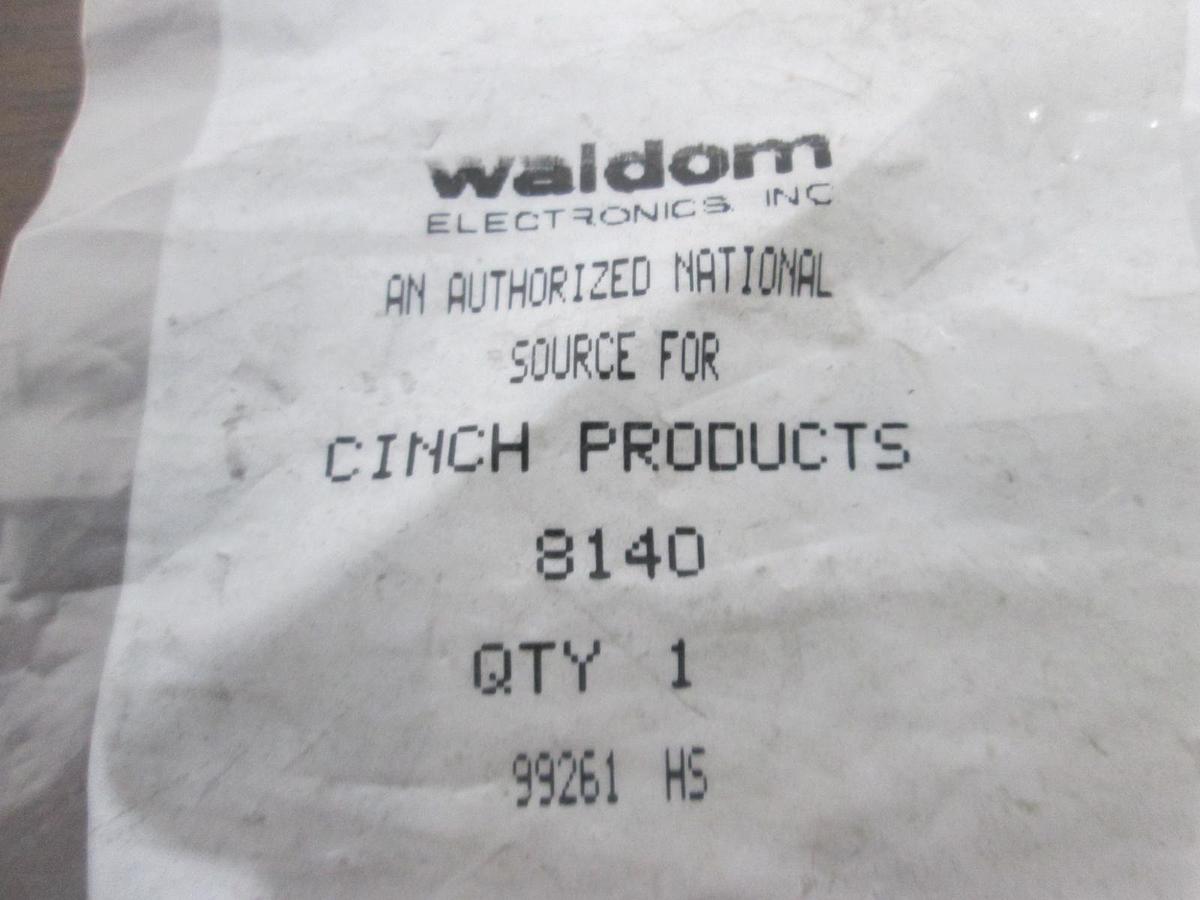 Waldom/Cinch, 8140, 8 Position Terminal Block, New, Lot of 2
