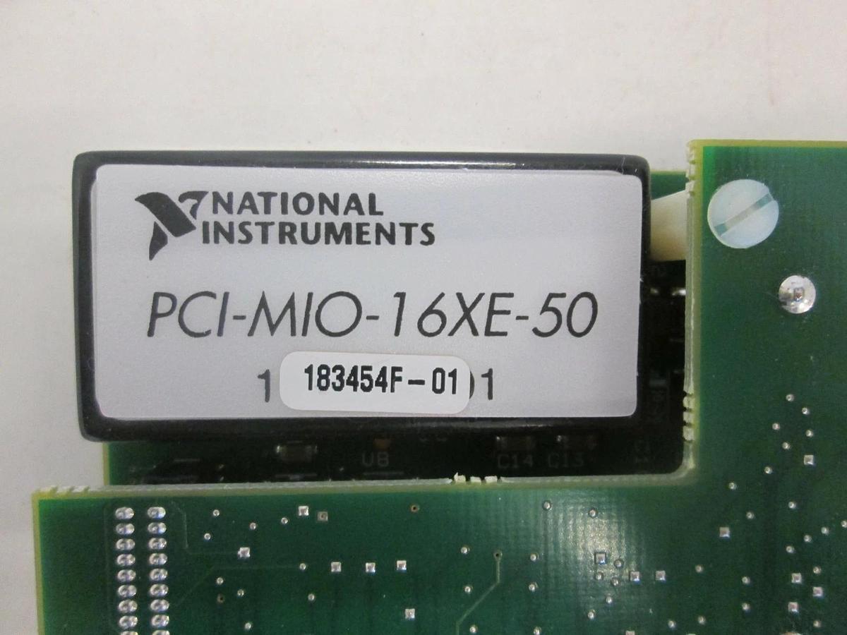 Used National Instruments, PCI-MIO-16XE-50, Multifunction I/O Board, Used