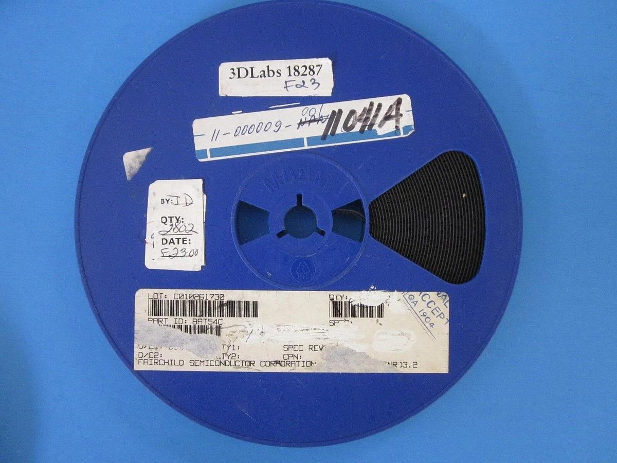 Schottky Barrier Diode P/N BAT54C, Reel of 2800