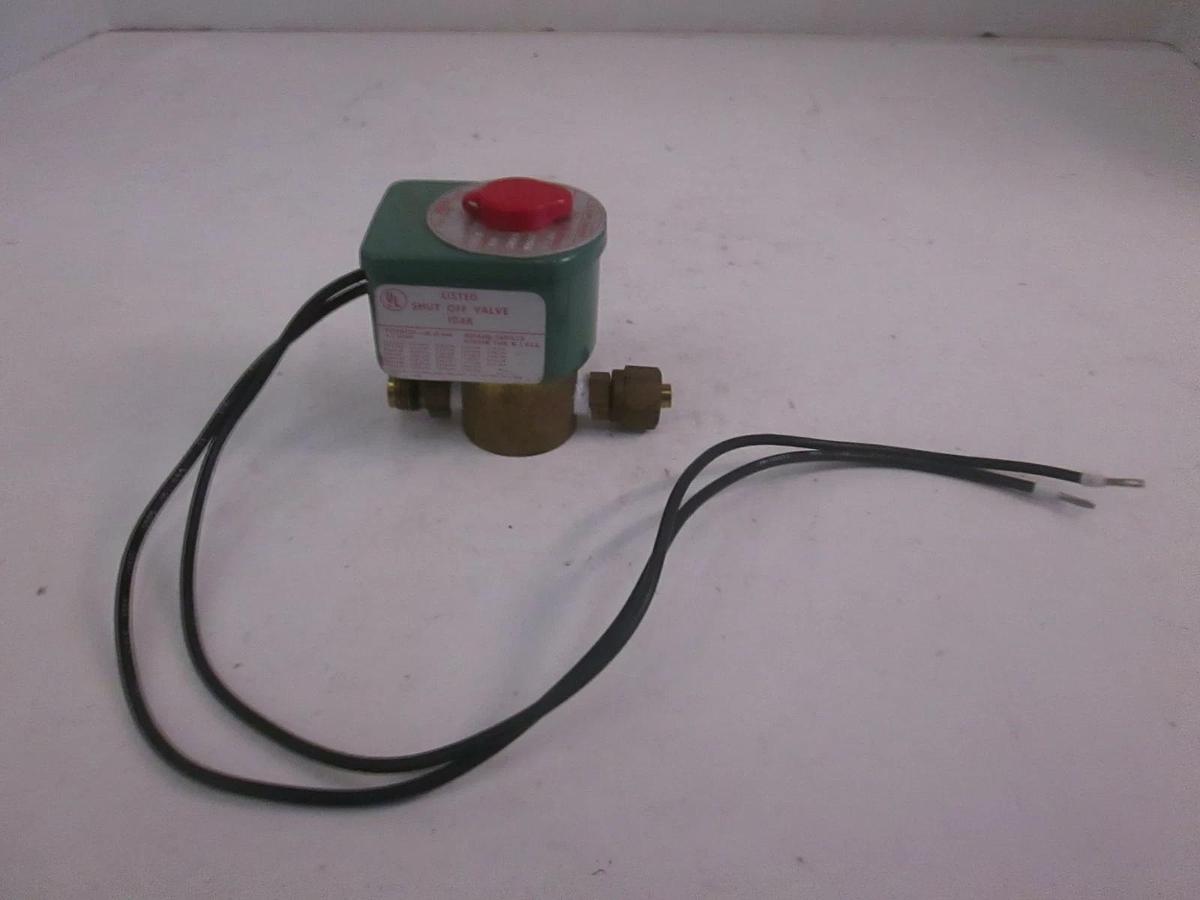 Used Asco 8262C2 Red Hat Solenoid Valve, 1/8", 24V, Used
