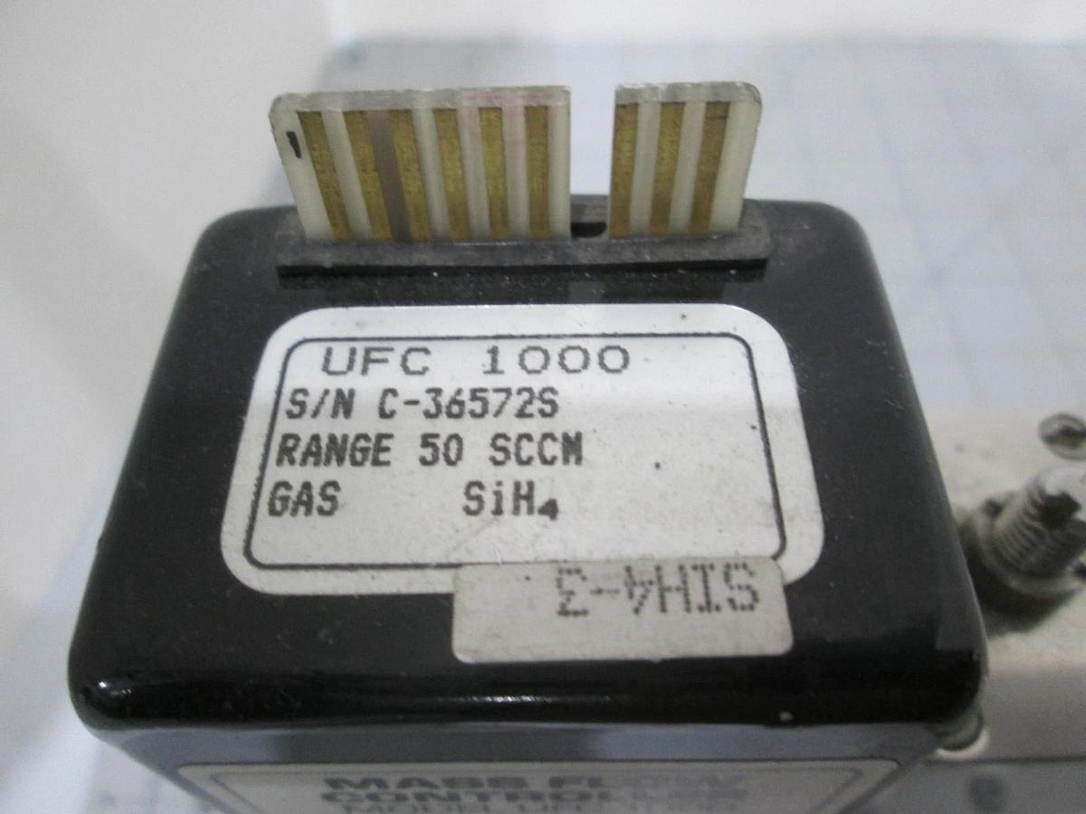 Used Unit, UFC-1000, Mass Flow Controller, SiH4, 50 SCCM, Used