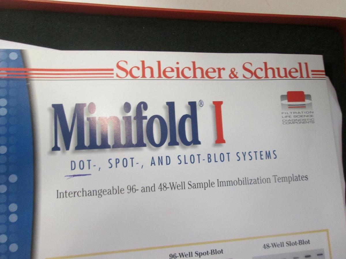 Used Schleicher & Schuell, Manifold Slot Blot System, MiniFold 1, 44-27510, New
