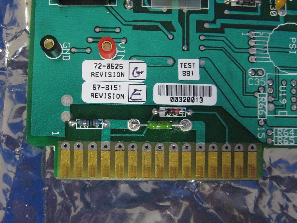 Used GASTECH 72-0525, 57-8151 HCL Gas Detection PCB Module Assy