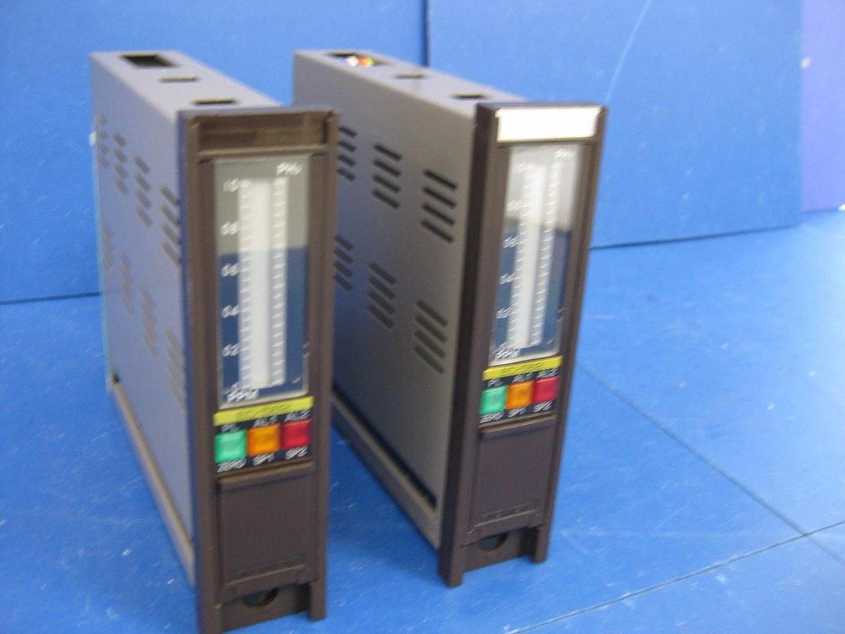 Used Riken Keiki Gas Indicator EC-582, 0 - 1 PPM, PH3, Lot of 2 Used