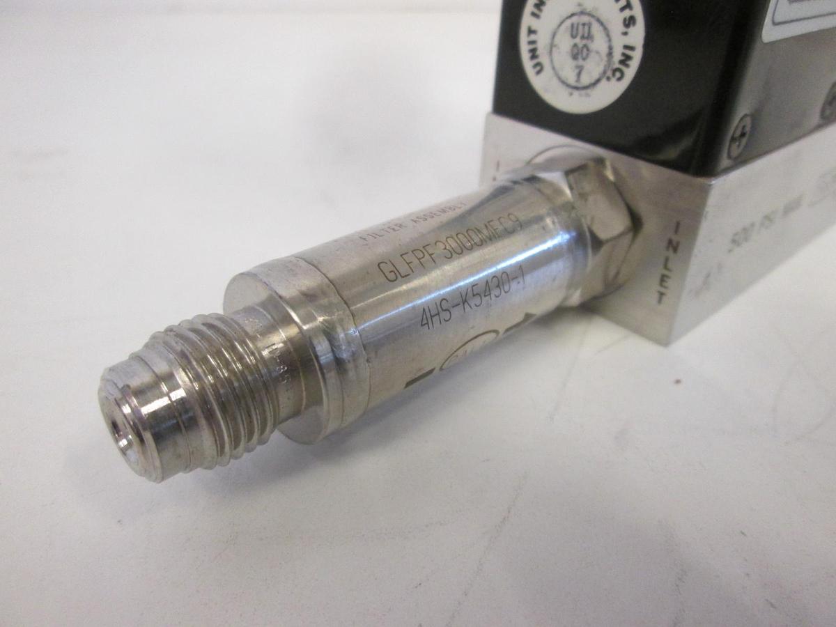 Used Unit Instruments, UFC-1200N, MFC w/ Pall Filter, 10 SLM, N2, Used