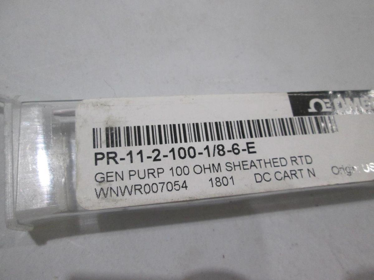 Omega, PR-11-2-100-1/8-6-E, GEN Purp 100 OHM Sheathed RTD, New