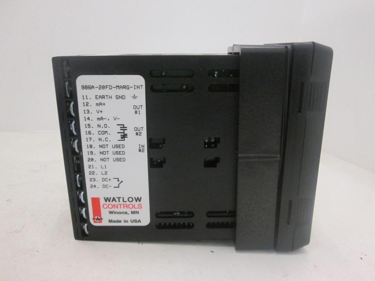 Used Watlow, 986A-20FD-MARG, WATLOW 986 TEMP CONTROLLER, New