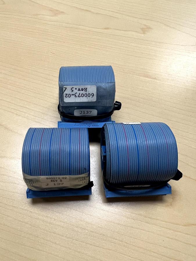 Used T&B/ Ansley SVG Thermco VTR Ribbon Cable 600073-02 REV 5 Bundle of 3.