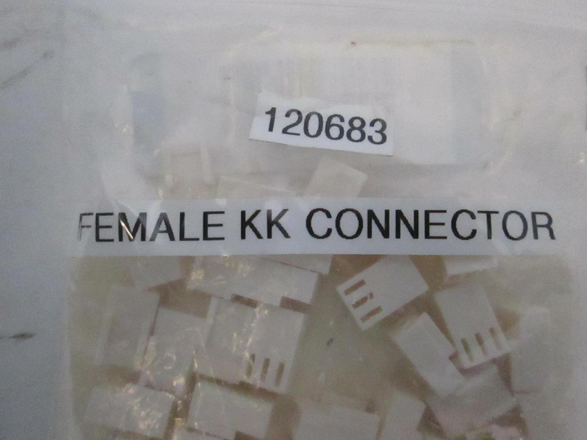 Mouser Electronics Female KK Connector, .098 KK Housing, New Lot of 100