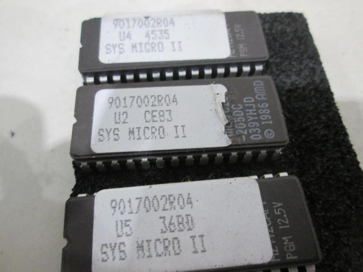 Used Texas Instruments, 9017002R04, SYS Micro II, Integrated Circuit, Used, Lot of 3