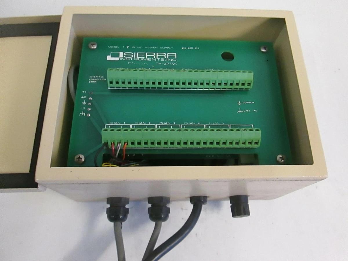 Used Sierra Instruments T2 Power Supply, 110V, 60Hz, Used
