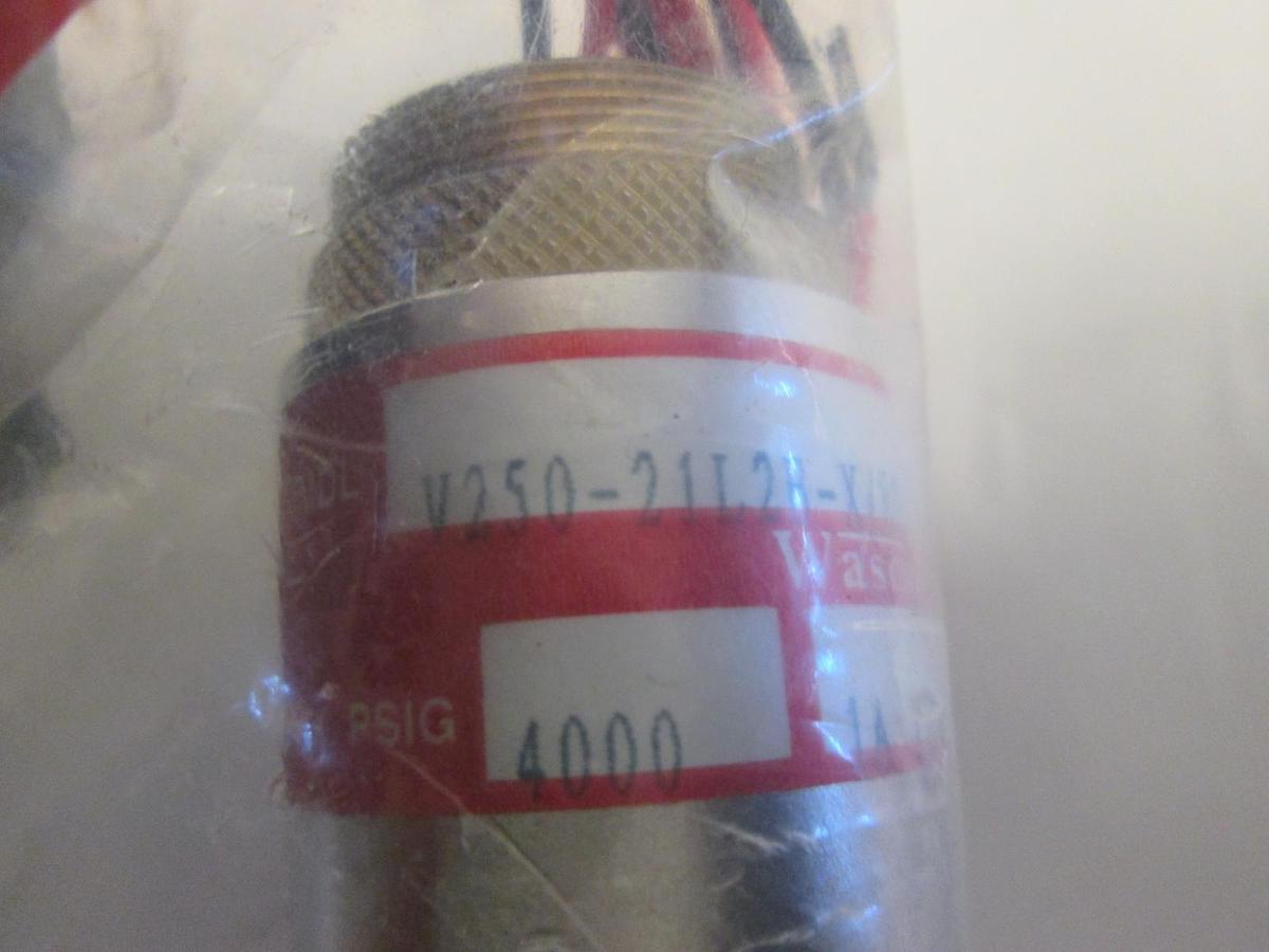 Wasco, Pressure Switch, 4000 PSIG, 1A, 115V, V250-21L2B-X/8014, New