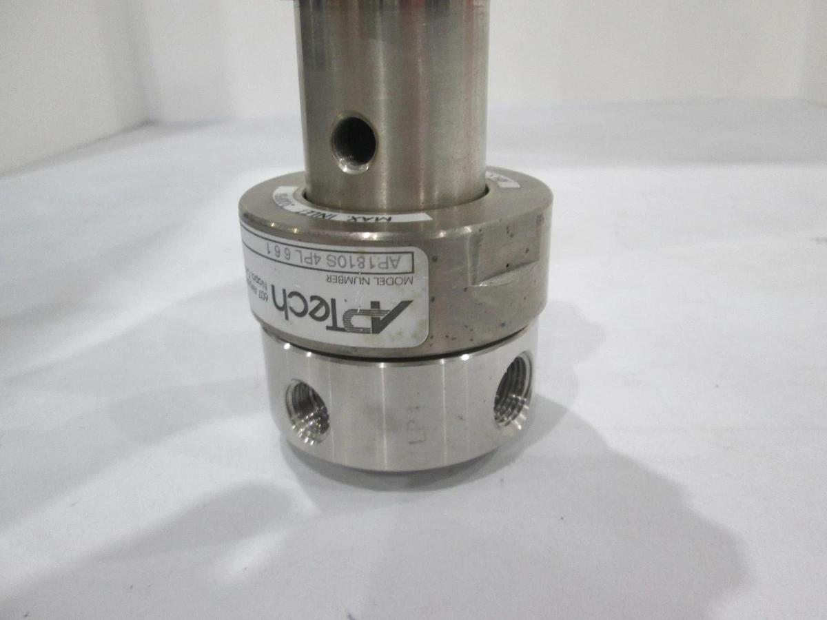 Used APTech, AP1810S 4PL 6 6 1, Pressure Regulator, Used