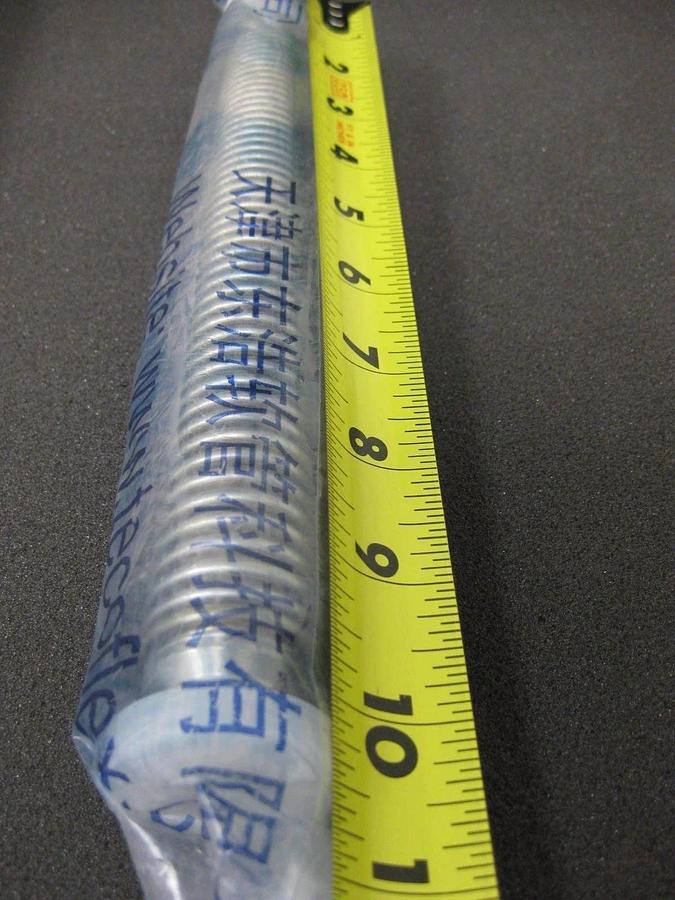 SS Vacuum Flexible Bellows Hose w/ NW16 Flanges, 10.5" L, Lot of 2 New