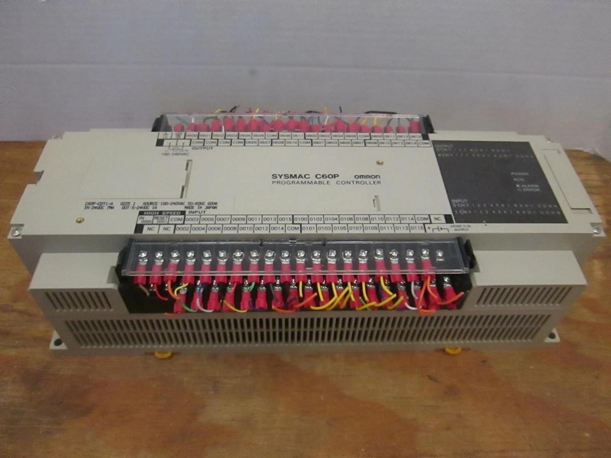 Used Omron, C60P, Sysmac Programable Controller, Used