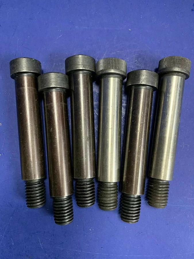 Used Stripper Bolt with Socket Head 3/4"  x 3-1/4", Lot of 6, Used